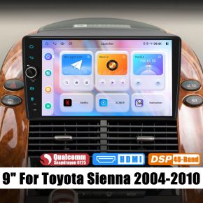 9" Toyota Sienna Radio