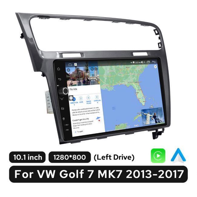 Beangstigend schuld Gang Joying 2013-2017 VW Golf 7 MK7 Android 10.0 Car Autoradio with 10.1''  1280X720 Screen