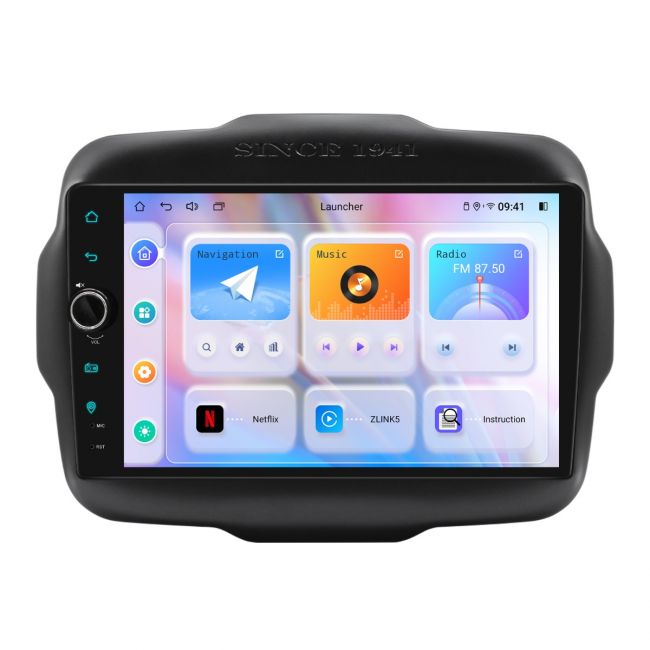 Joying 9 Inch Plug and Play Android Autoradio For Jeep Renegade