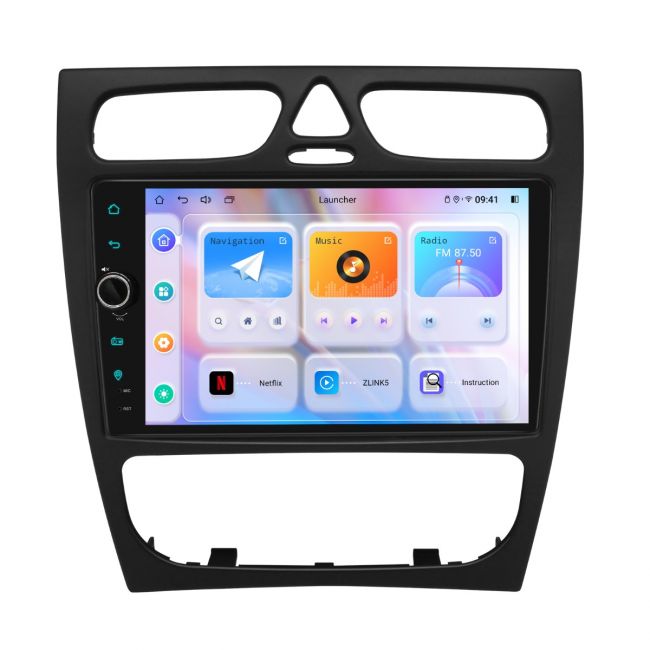 Peugeot 206 Autoradio GPS Aftermarket Android Head Unit Navigation Car  Stereo