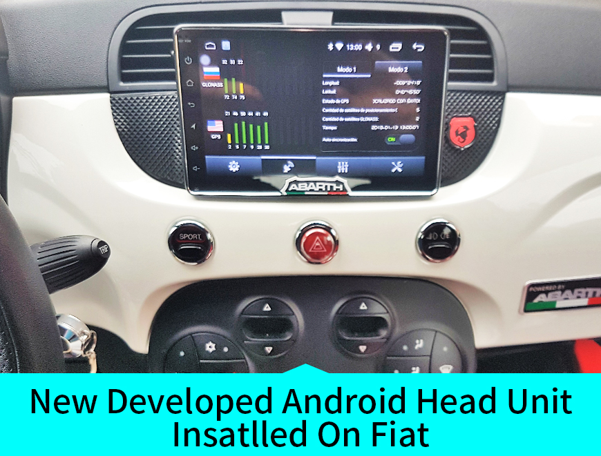 New Joying Android Car Stereo Installed On Fiat