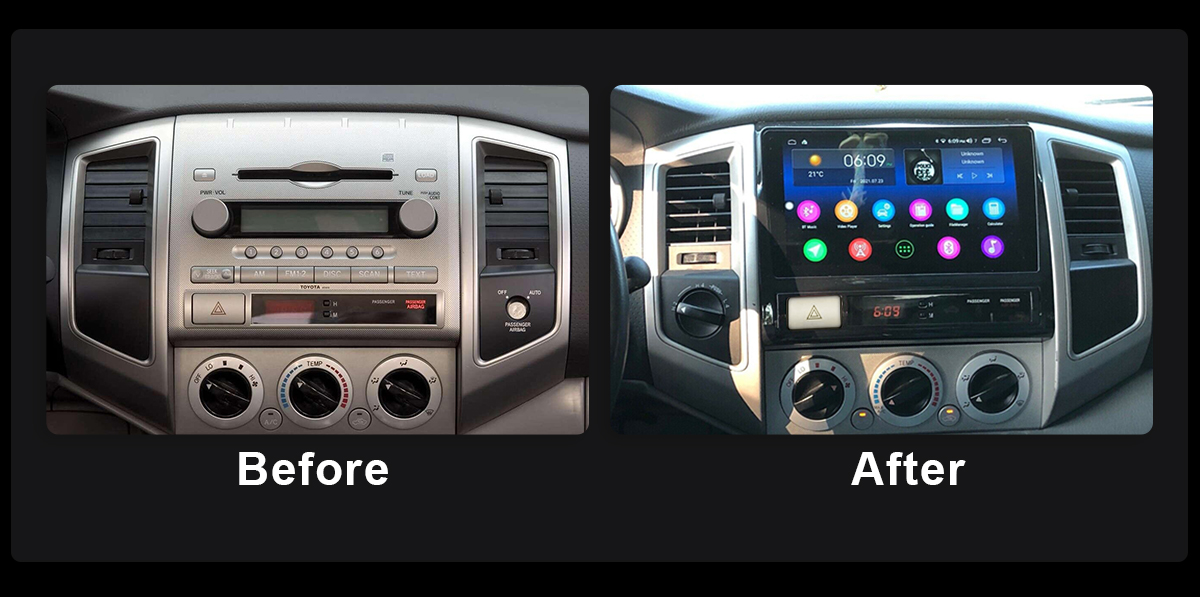 toyota tacoma with navigation system