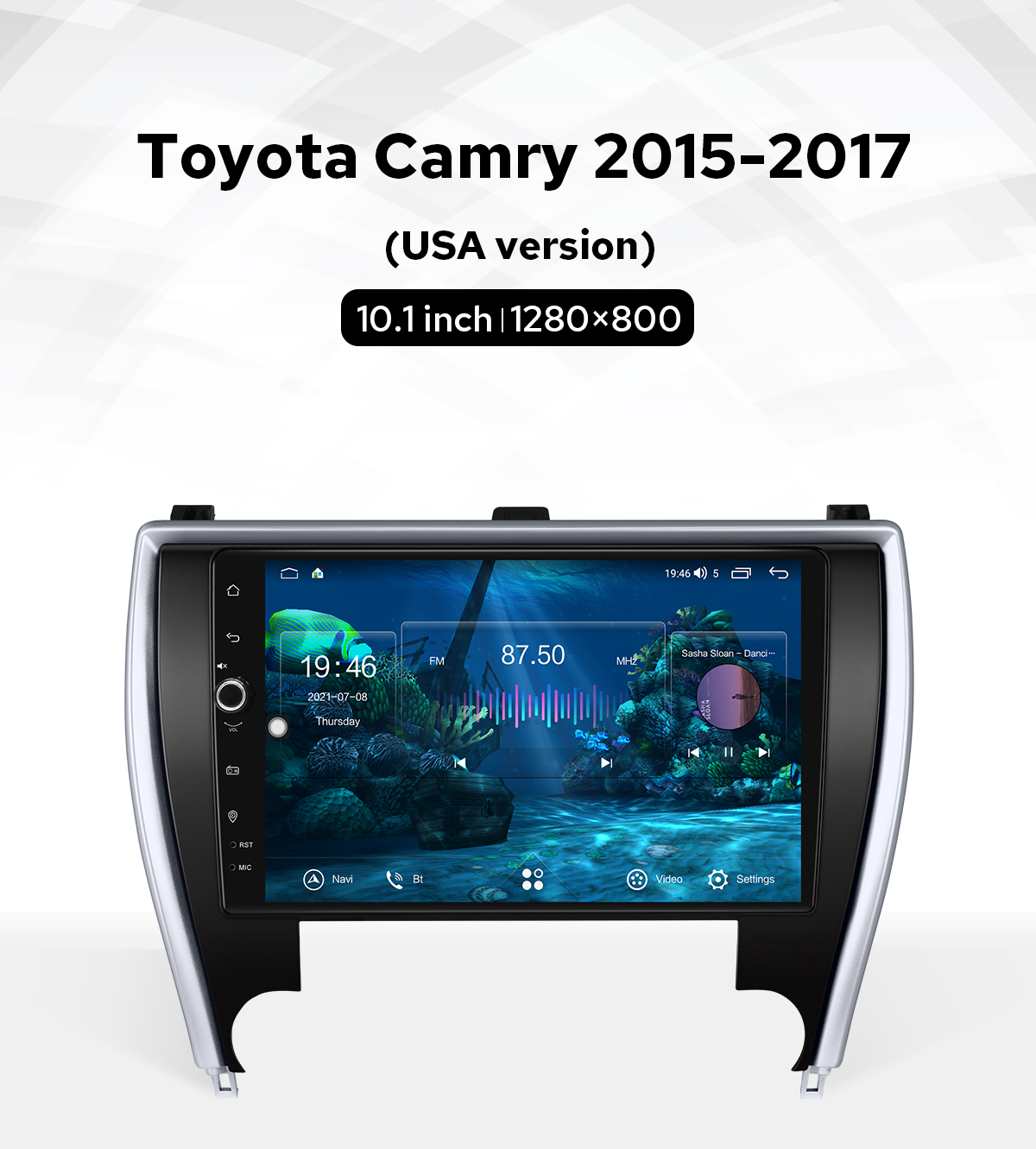 Android 10 Radio for 2015-2017 Camry USA version