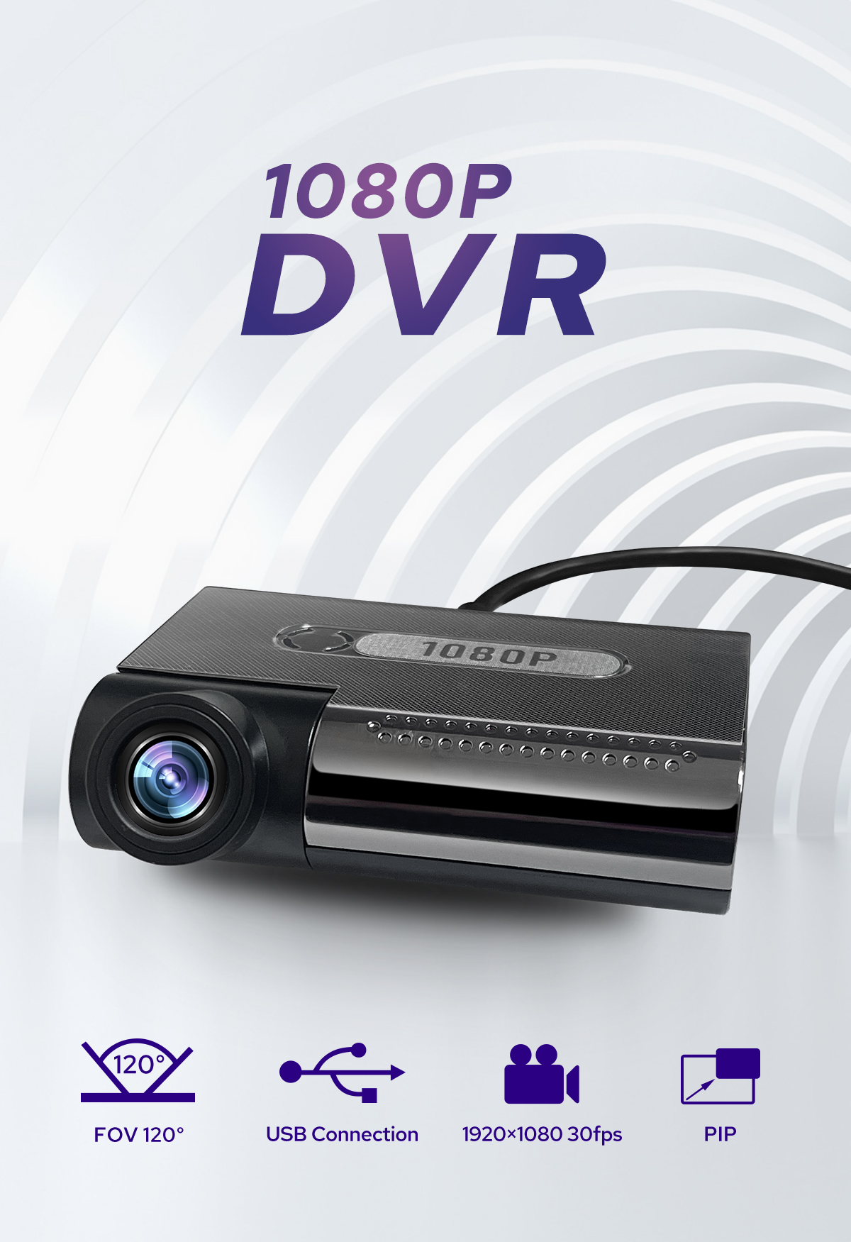 Joying Latest Car Front Dash Camera DVR