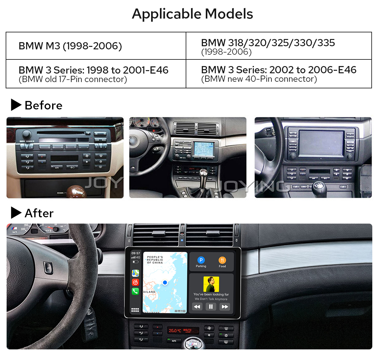 RADIO NAVEGADOR 10.25 Para BMW Serie 1, 2006-2012 GPS ANDROID 10.0 –  Mister Radio GPS