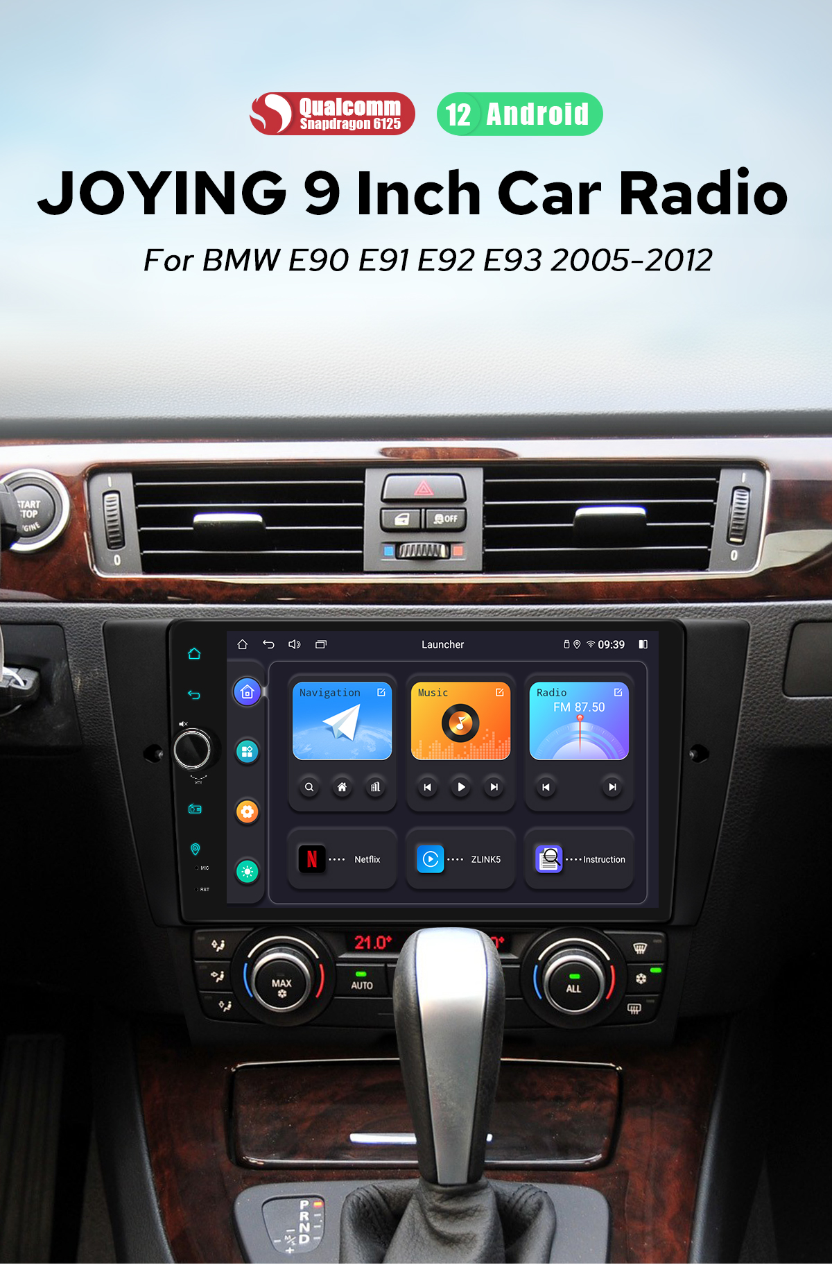 Présentation autoradio BMW Professional E90 E91 E92 E93 