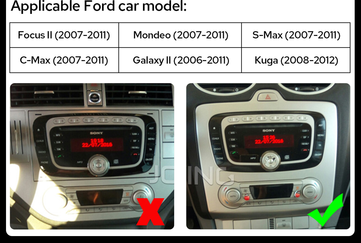 Radio Ford Focus 2008 a 2011 Octa Core Android 6 - www