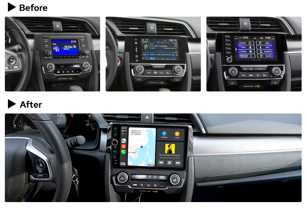 Android 12 Radio for Honda Civic 2016-2021