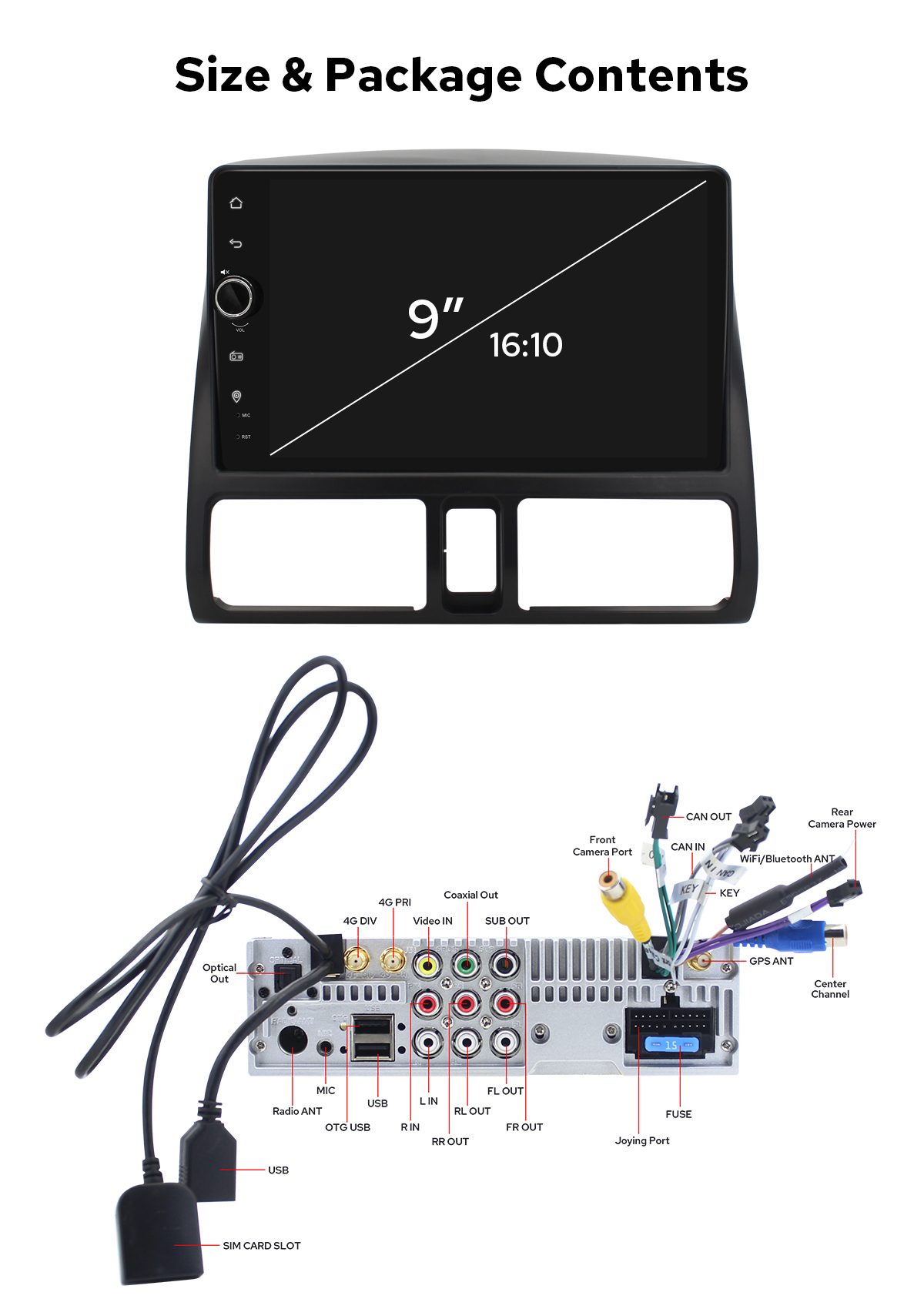 Peugeot 206 Autoradio GPS Aftermarket Android Head Unit Navigation Car  Stereo