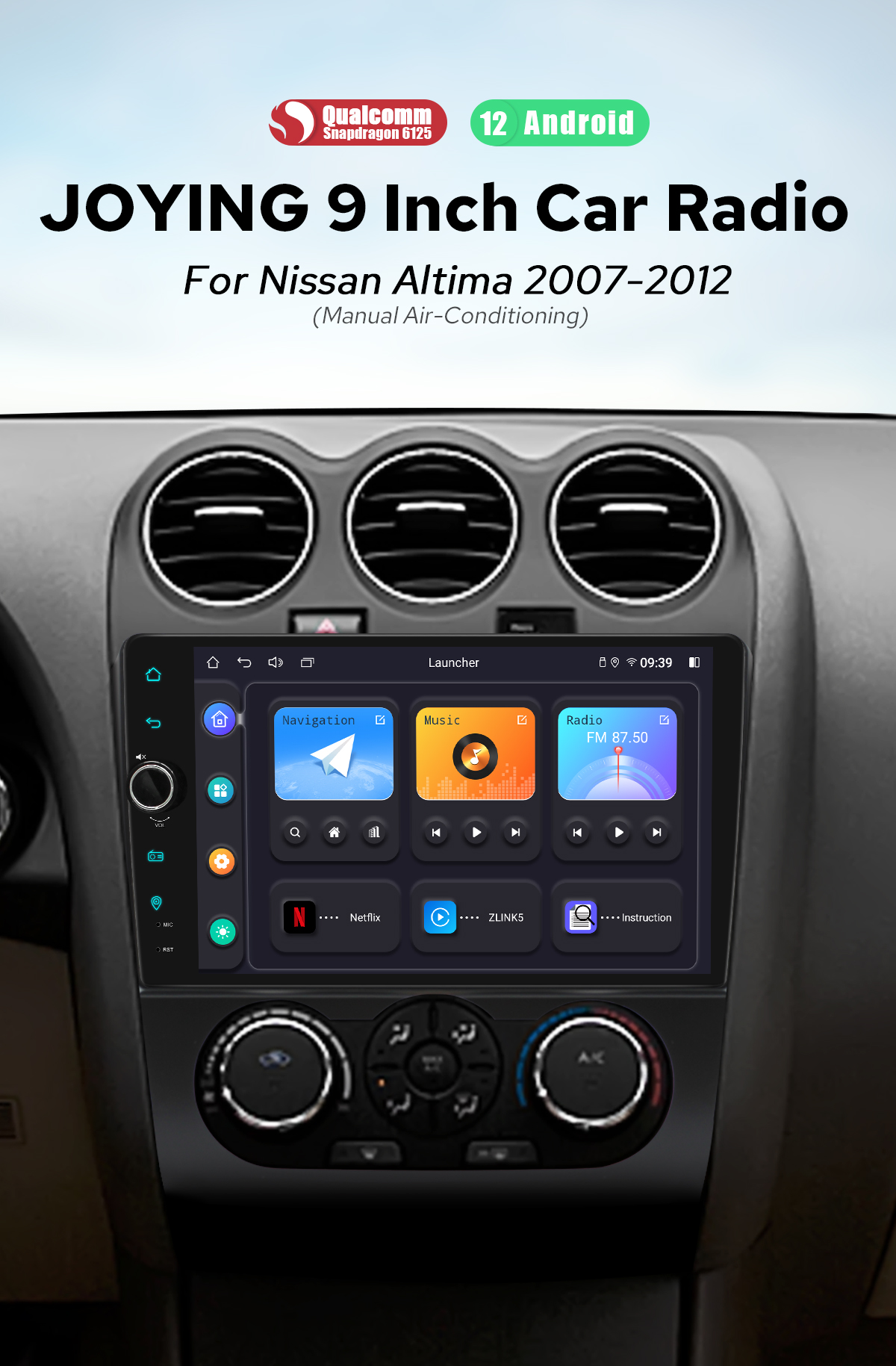 7 Quad-core Octa-core Android Navi Radio for 2007- 2012 Nissan