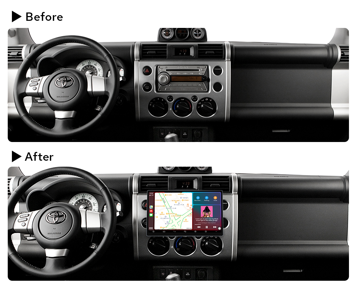 Joying 2007-2014 Toyota FJ Cruiser Touch Screen Radio With 11.6 Inch HD ...