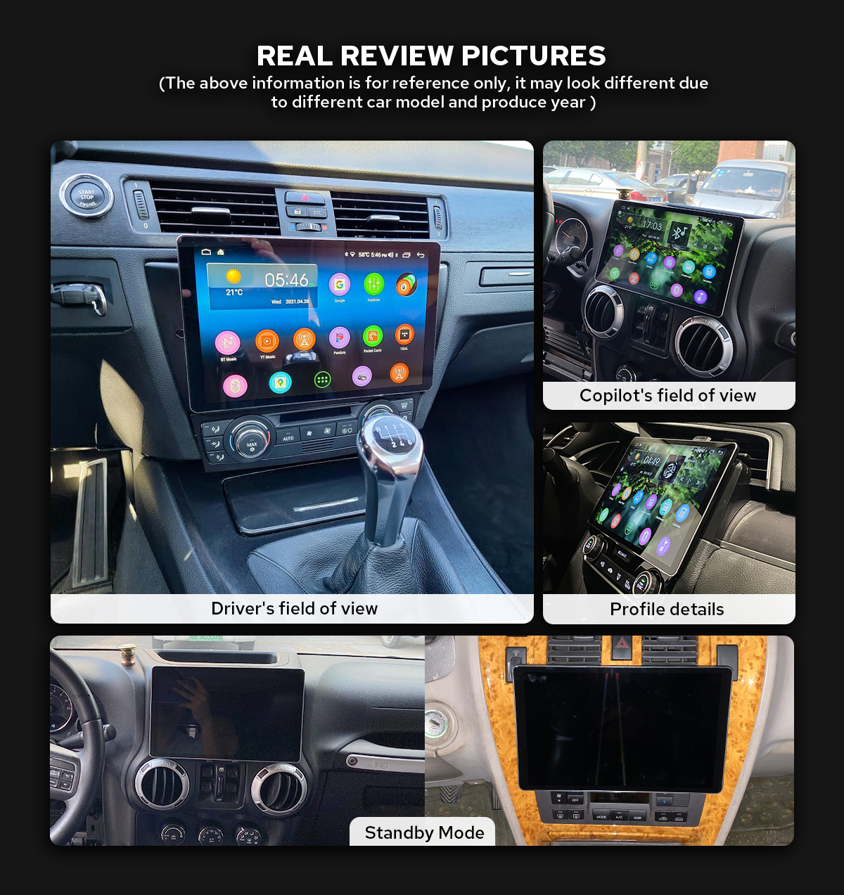 Joying 8 Inch Double Din Android Auto Head Unit With 1280X800 Full