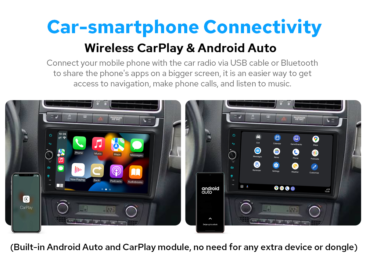 Android 10.0 car radio for Polo V 2009-2013
