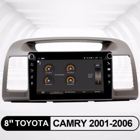 Toyota Camry Android Car Navigation System Radio Upgrade - Joying