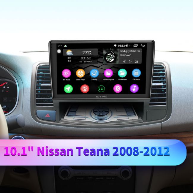 08 12 Nissan Teana J32 10 1 Inch Android Car Audio System Head Unit With Dsp